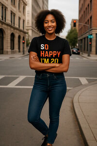 Bella Canvas Graphic Tee 40th Birthday XL